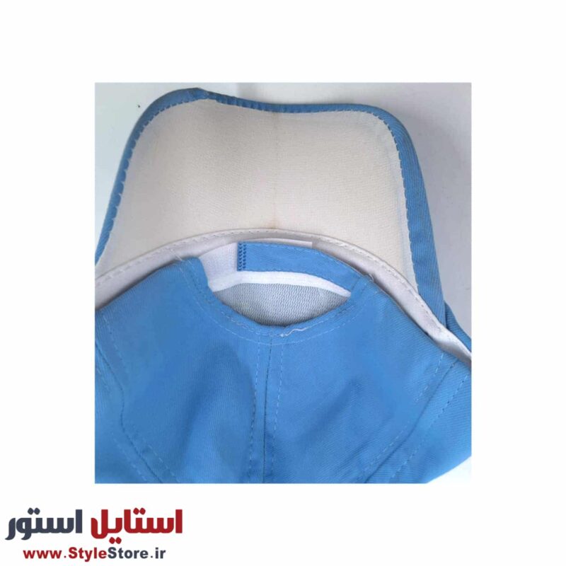کلاه بچگانه مدل خرگوش فرفره ای کد 1946 رنگ آبی