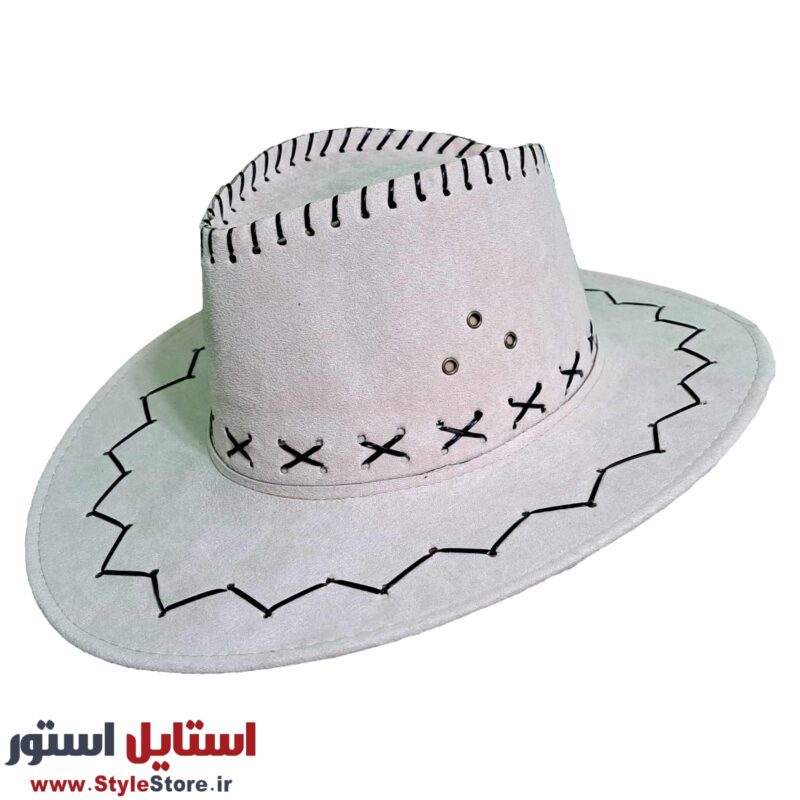 کلاه شاپو مدل کابوی زیگزاگی کد 51671
