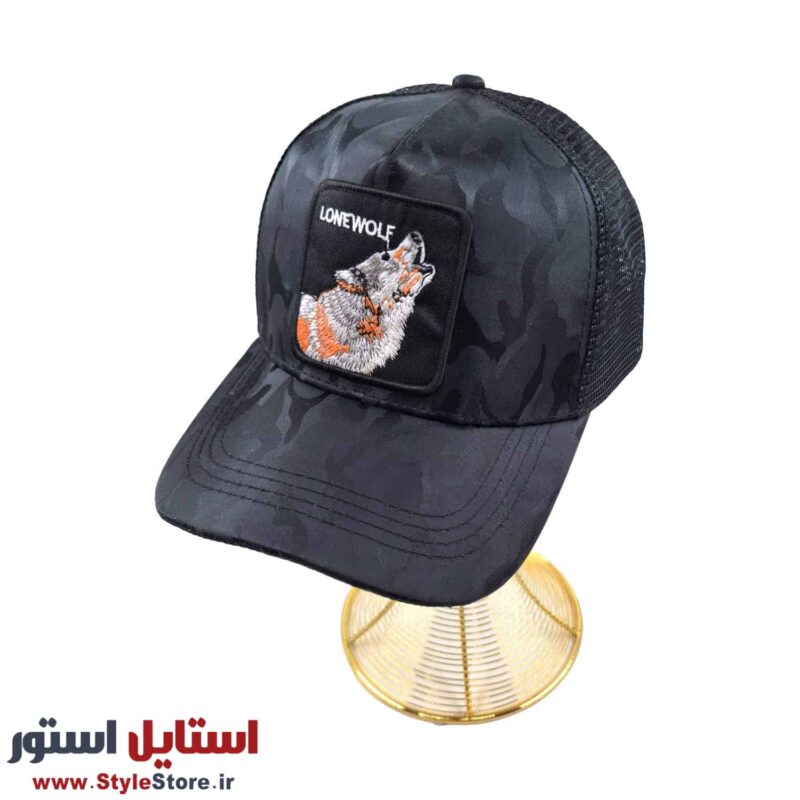کلاه کپ طرح گرگ کد CH-1604