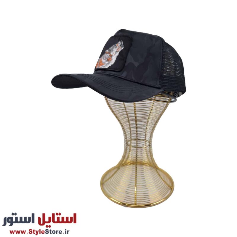 کلاه کپ طرح گرگ کد CH-1604