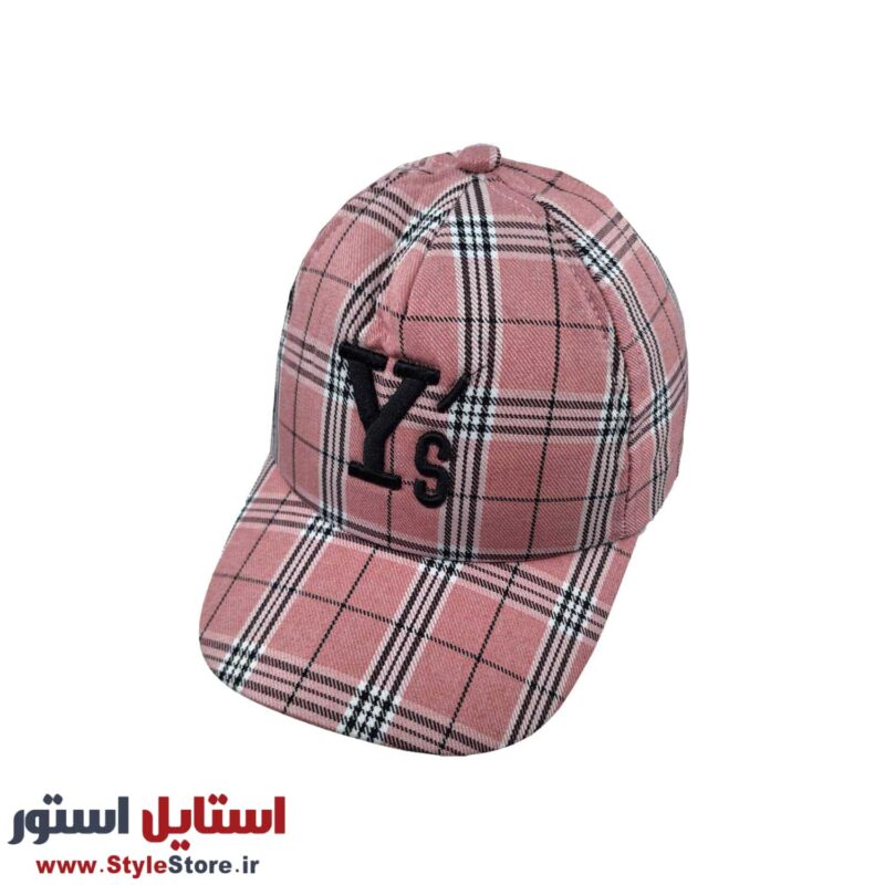 کلاه کپ بچگانه مدل YS کد 1618 رنگ صورتی