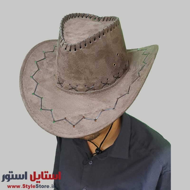 کلاه شاپو مدل کابوی زیگزاگی کد 51671