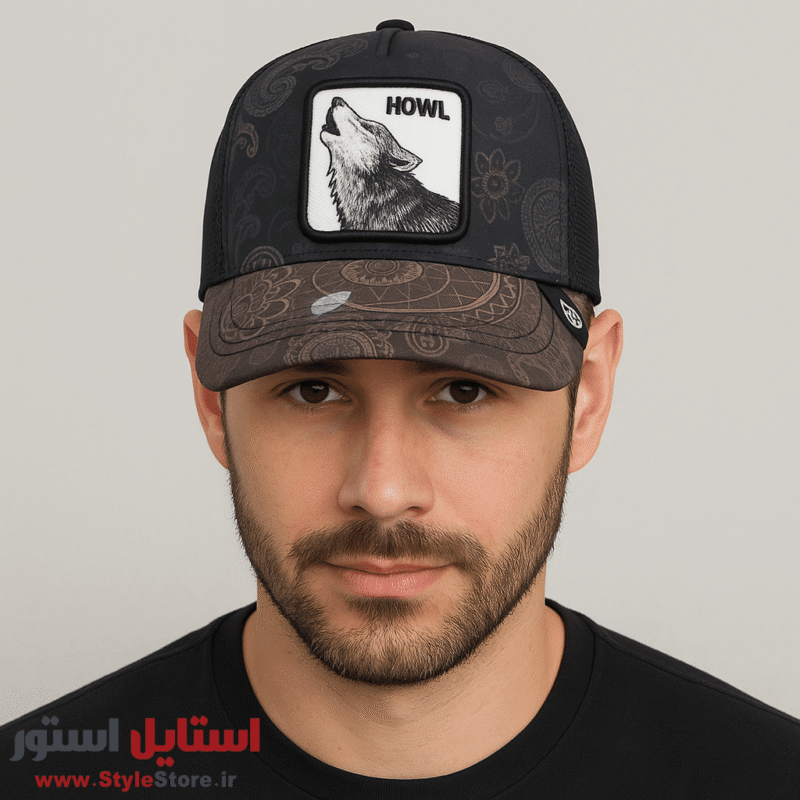 کلاه کپ مدل Wolf Howl کد 1608