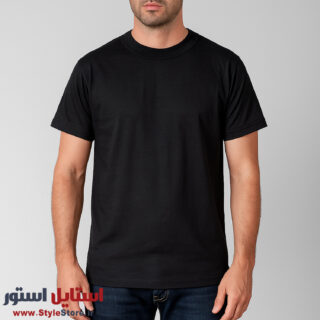 زیرپوش یقه کش مردانه آستین دار نیکو رنگ مشکی