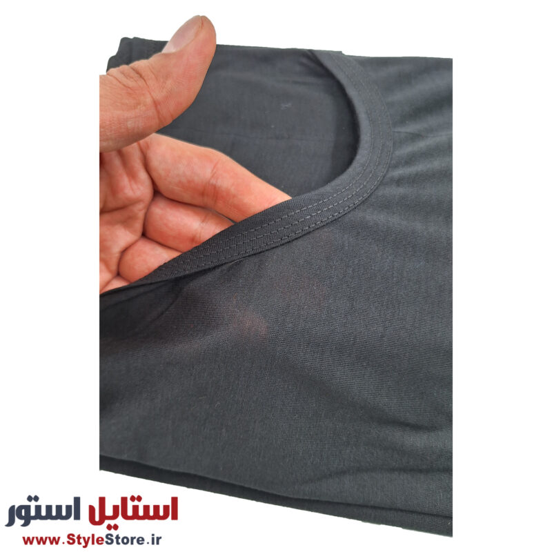 زیرپوش مشکی مردانه آستین دار نیکو (یکرو/نازک)