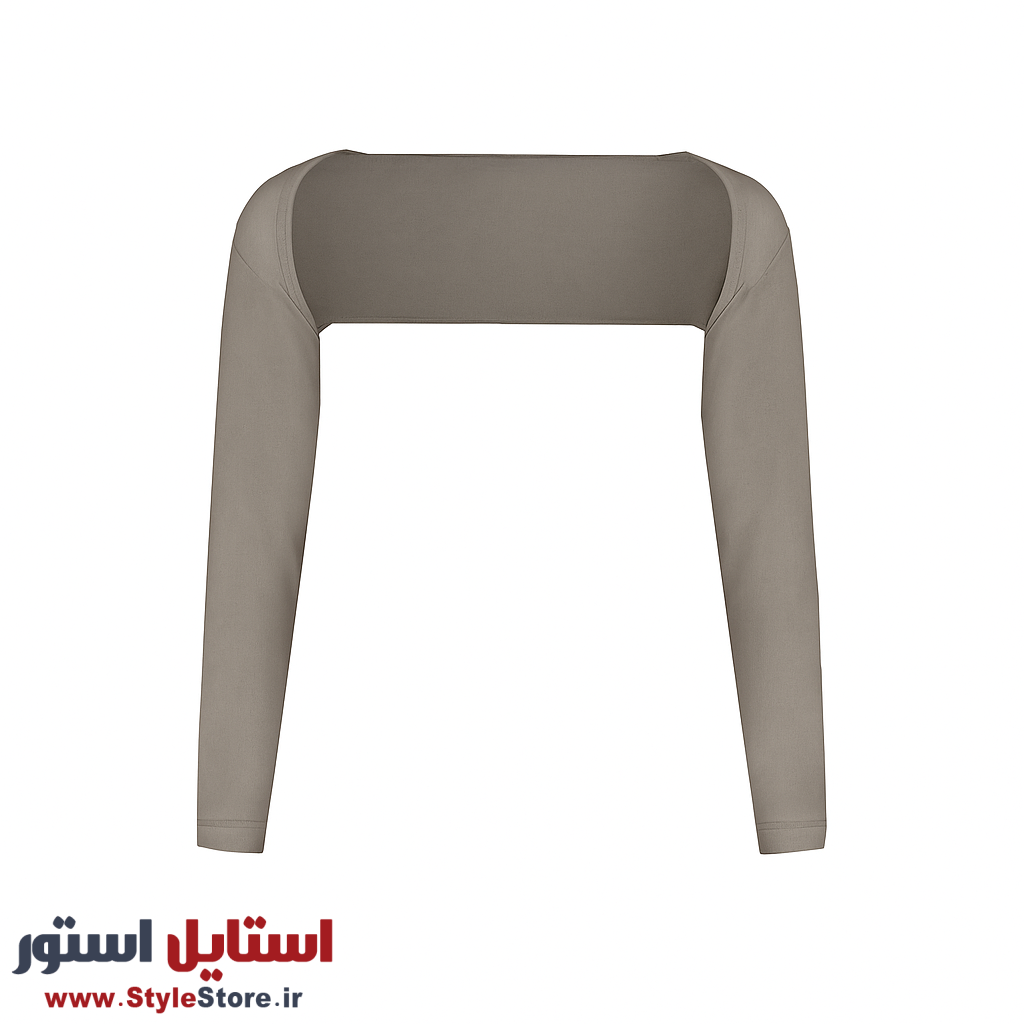 ساق دست متصل زنانه سیلکا رنگ طوسی