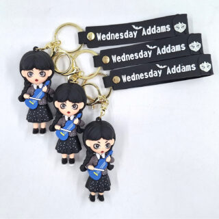 جاکلیدی سیلیکونی طرح wednesday addam violin کد 112