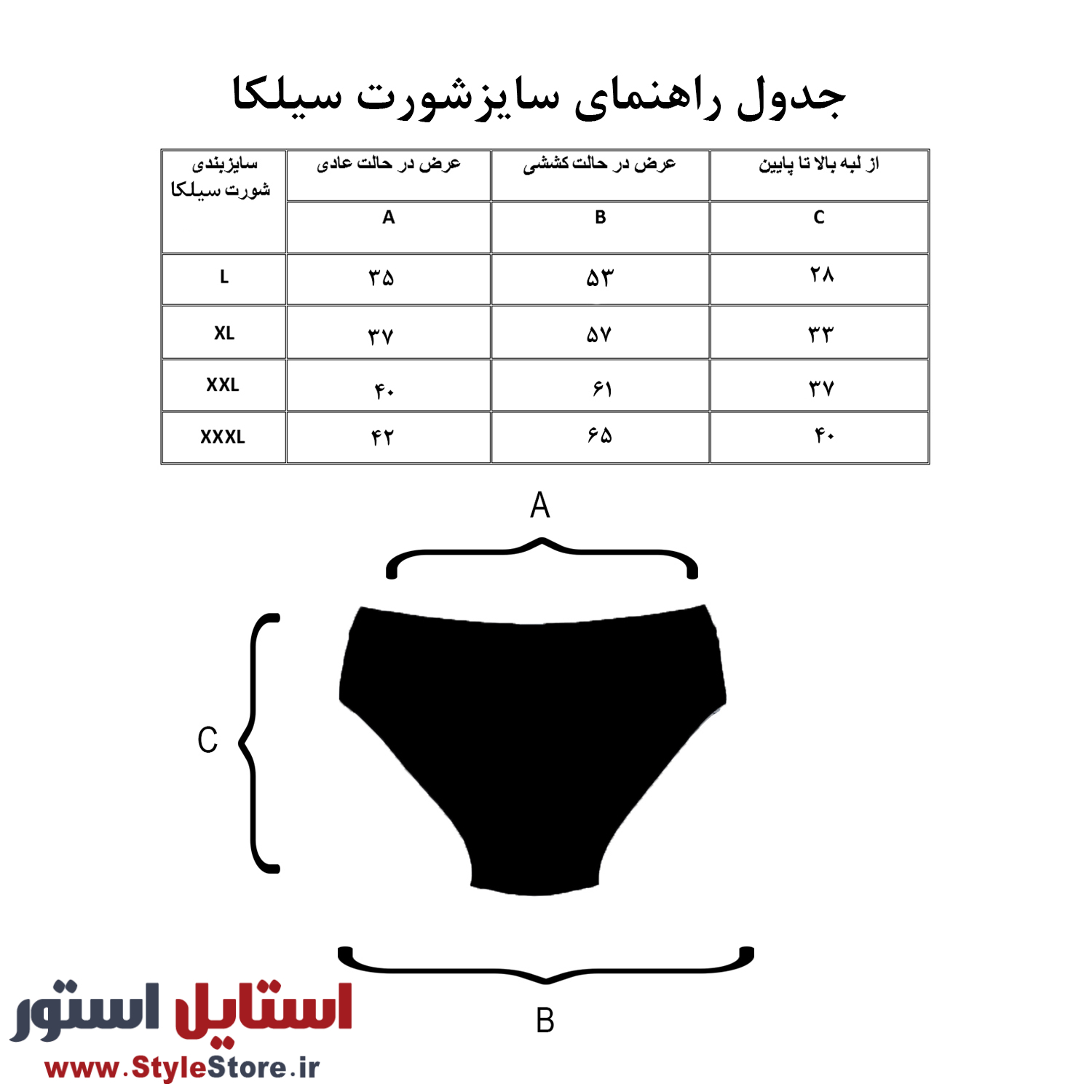 راهنمای شورت سیلکا