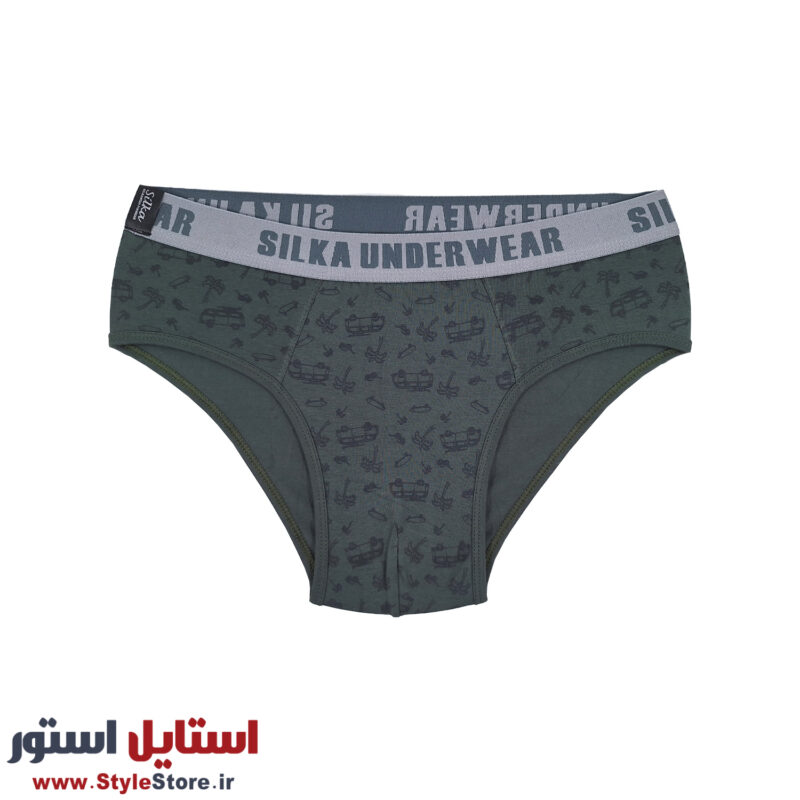 شورت اسلیپ مردانه سیلکا طرح فولکس کد STS-1985