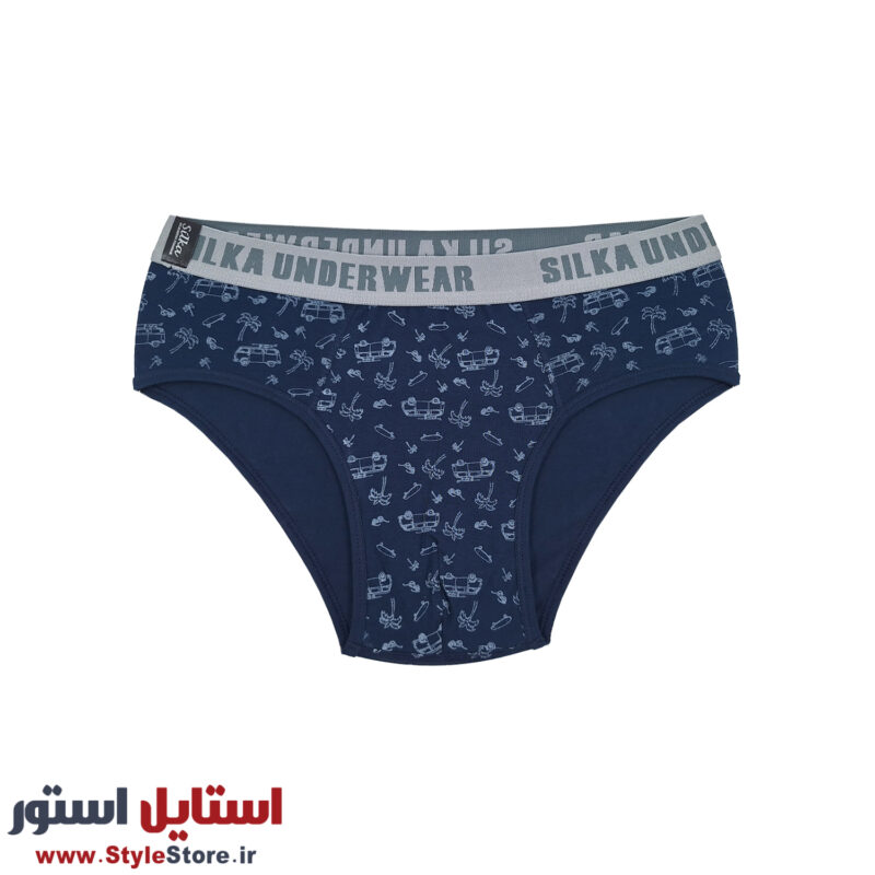 شورت اسلیپ مردانه سیلکا طرح فولکس کد STS-1985