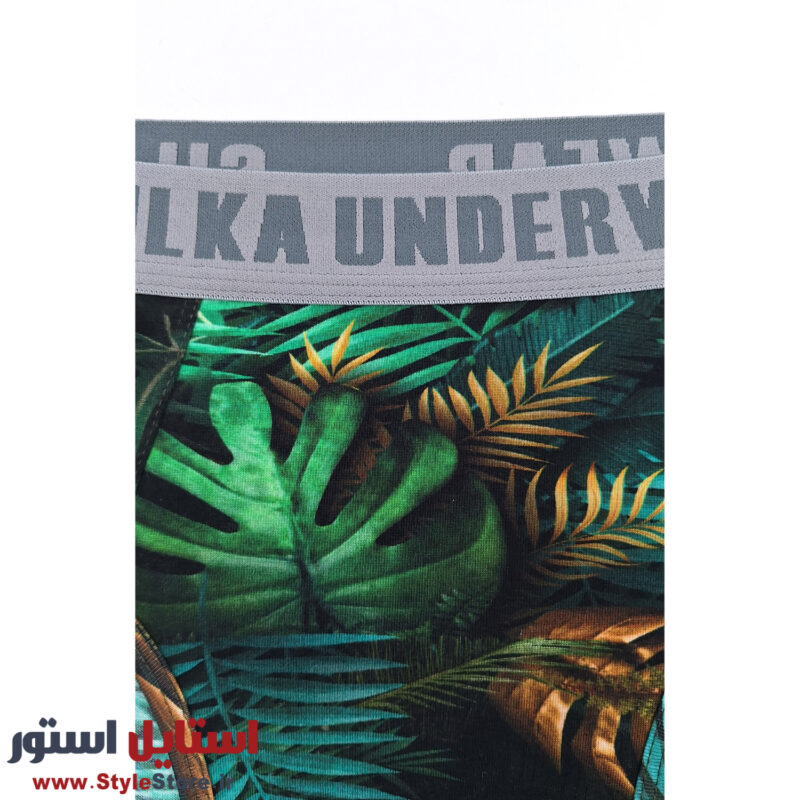 شورت اسلیپ مردانه سیلکا مدل Tropical-Jungle کد 2000