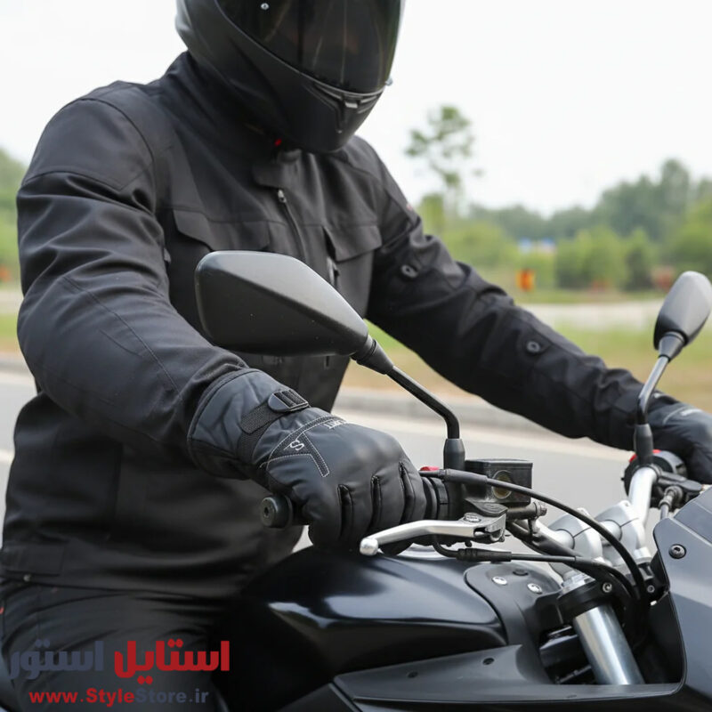 دستکش موتورسواری مدل S-Sport کد 2044