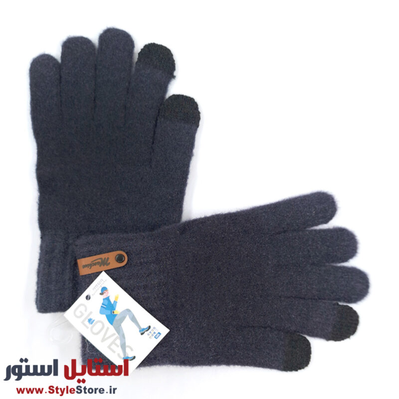 دستکش بافتنی مردانه مدل Touch کد KH-2019