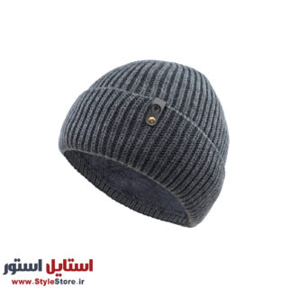 کلاه بافتنی مدل داخل خز کد 2047