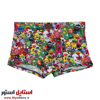 شورت اسلیپ مردانه کولسی مدل هیولاها کد NI-2005