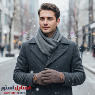 دستکش مردانه مدل Fashion-Glo کد GH-2018