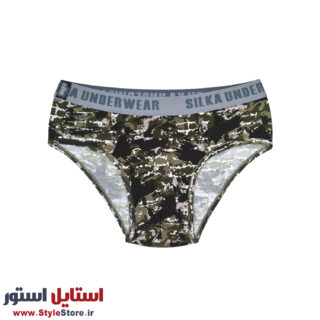 شورت اسلیپ مردانه سیلکا مدل ارتشی کد 2003