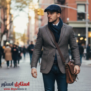 کلاه باراتا مردانه مدل سگکی کد 2025
