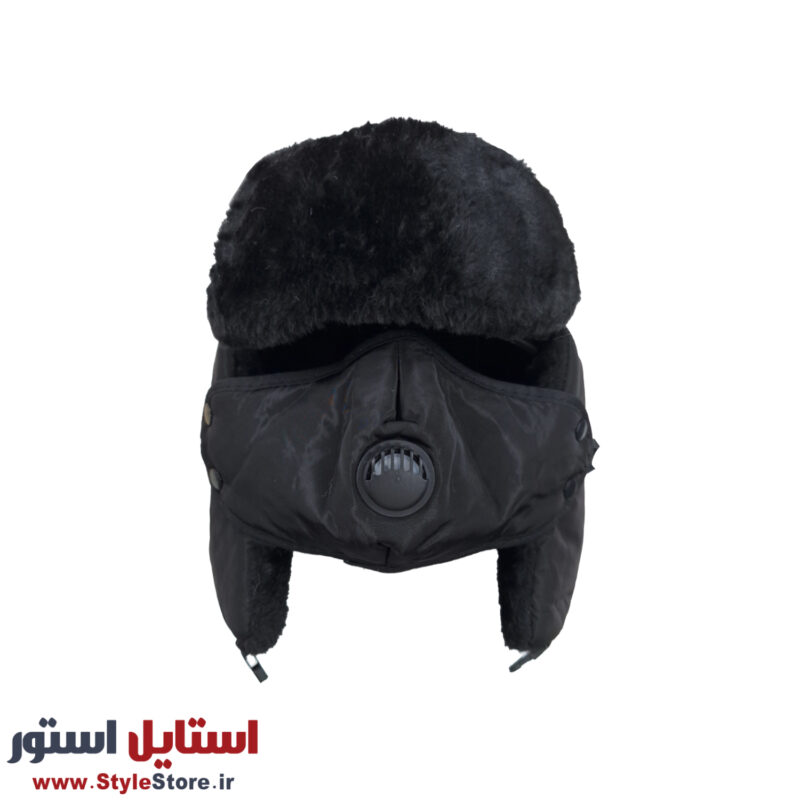 کلاه مردانه خلبانی ماسک دار کد 2024