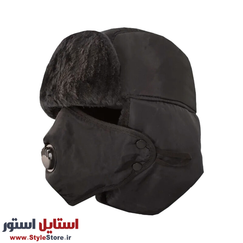 کلاه مردانه خلبانی ماسک دار کد 2024