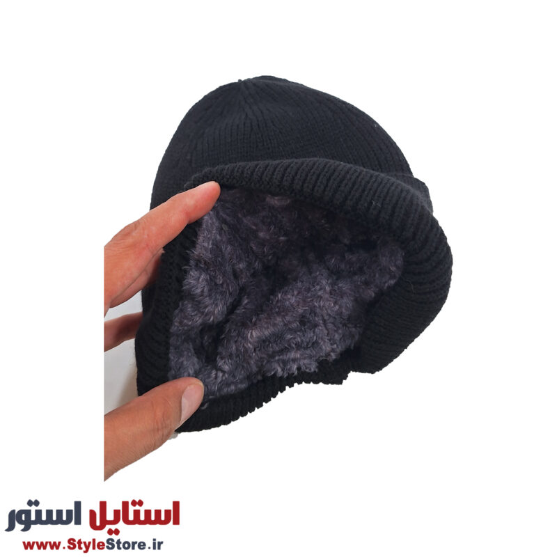 کلاه بافتنی مدل گوشی دار کد 2069