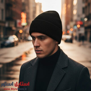 کلاه بافتنی مدل ساده کد 2071