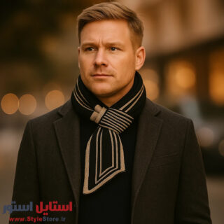 شال گردن بافتنی سام مدل SAM-610