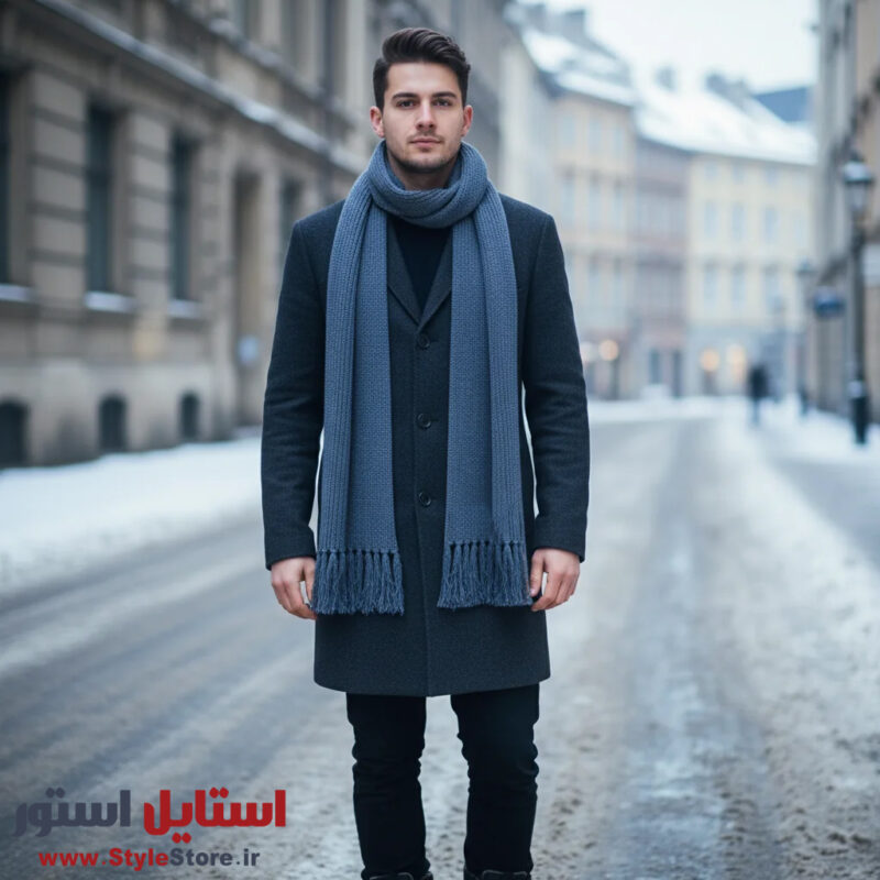 شال گردن مدل راه راه کد 2065