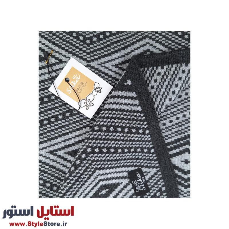 شال گردن سیلکا مدل هورشاد کد 2078