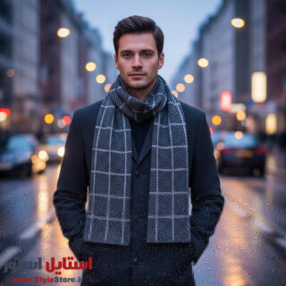 شال گردن مردانه سیلکا مدل نوشاد کد 2079