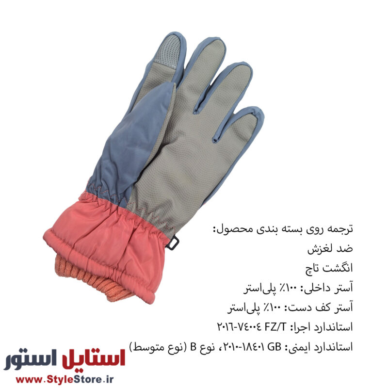 دستکش موتورسواری مدل 2RAN کد 2082
