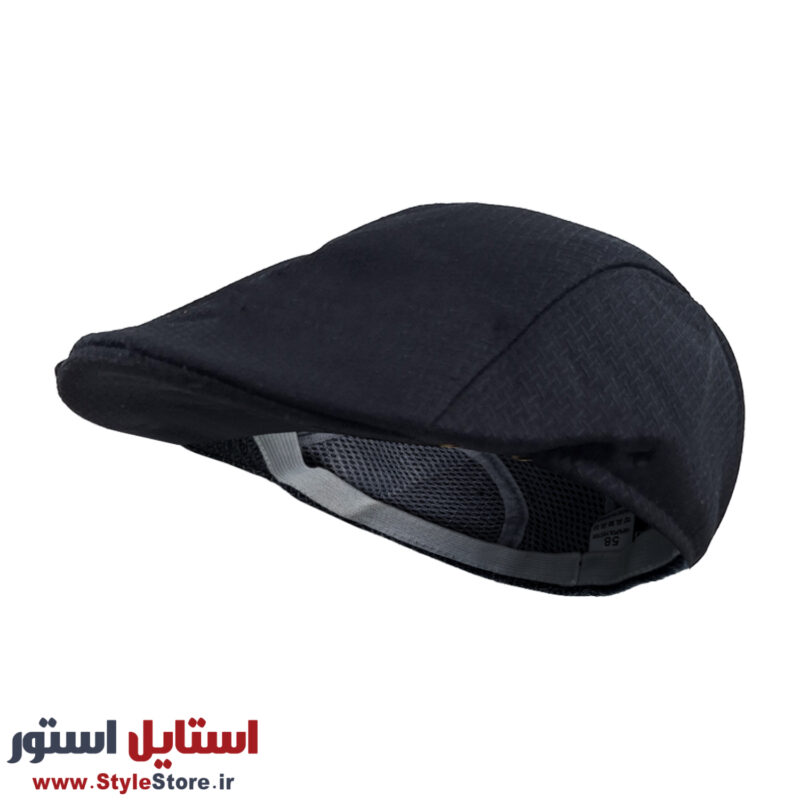 کلاه باراتا مردانه مدل ضربدری کد 2086