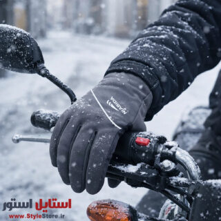دستکش موتورسواری مدل AA-NIABIDA کد 2093