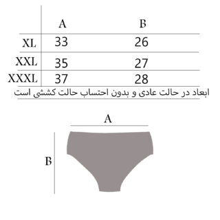 Alternative view of شورت زنانه اسلیپ نخی طرح قلبی کد 2150