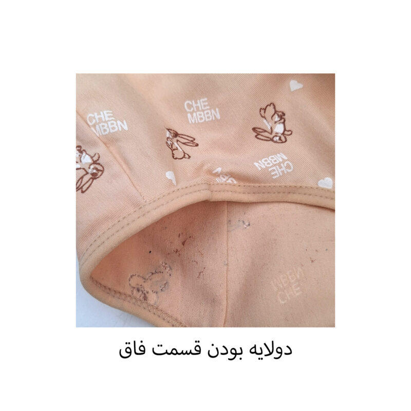 شورت زنانه اسلیپ نخی طرح خرگوشی کد 2158