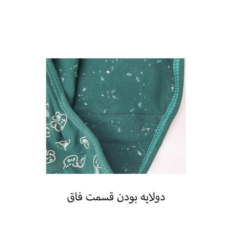 شورت زنانه اسلیپ نخی گل‌دار کد 2154