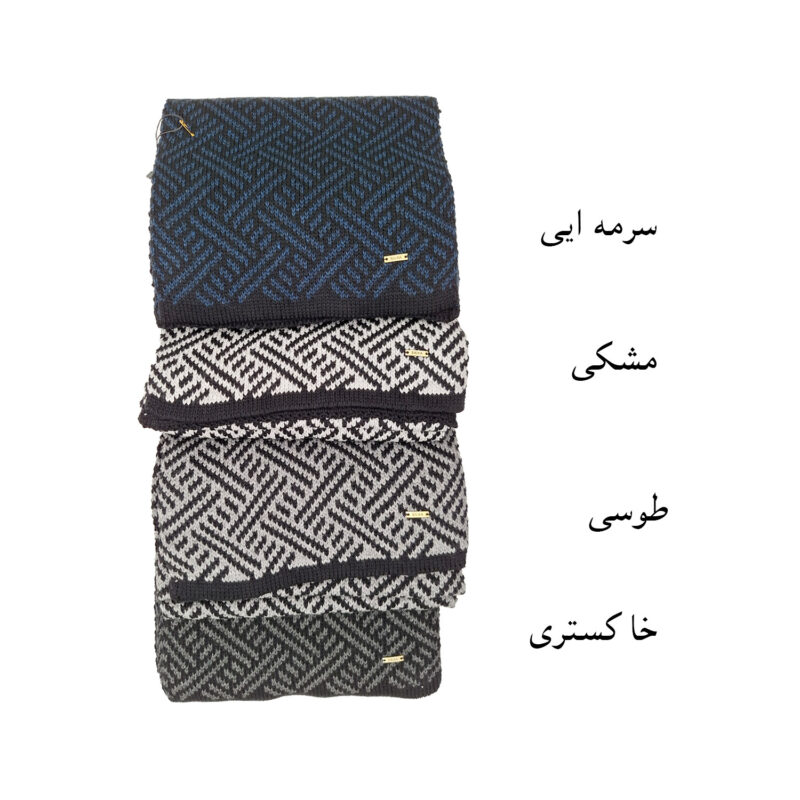 شال گردن بافتنی مردانه سیلکا مدل هیراد کد 2234